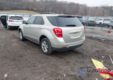 2016 Chevrolet Equinox Lt из США, поврежденный, VIN 2GNALCEKXG1126265
